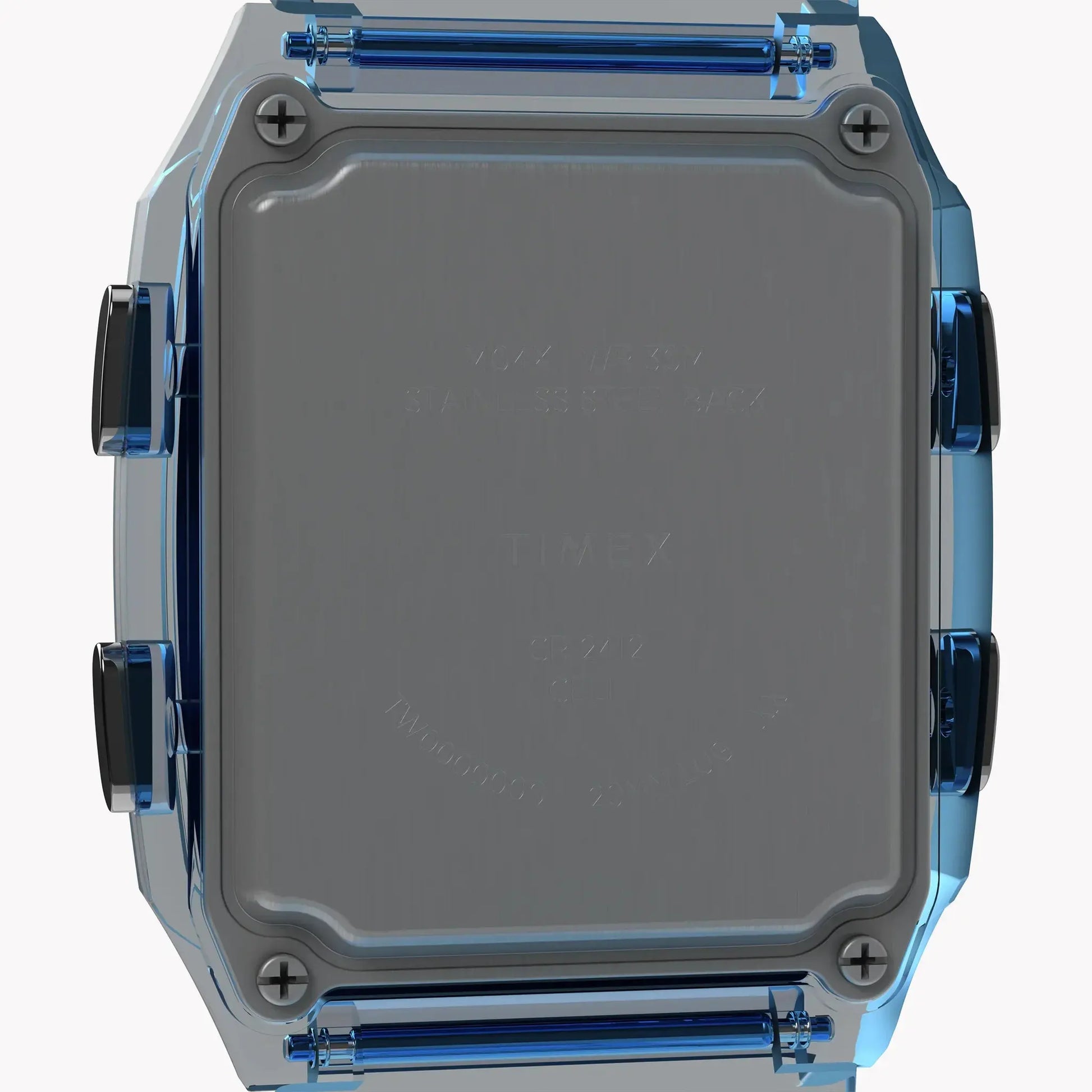Timex Unisex Blue Resin Watch, Transparent Blue | Tw2w45100 by TIMEX