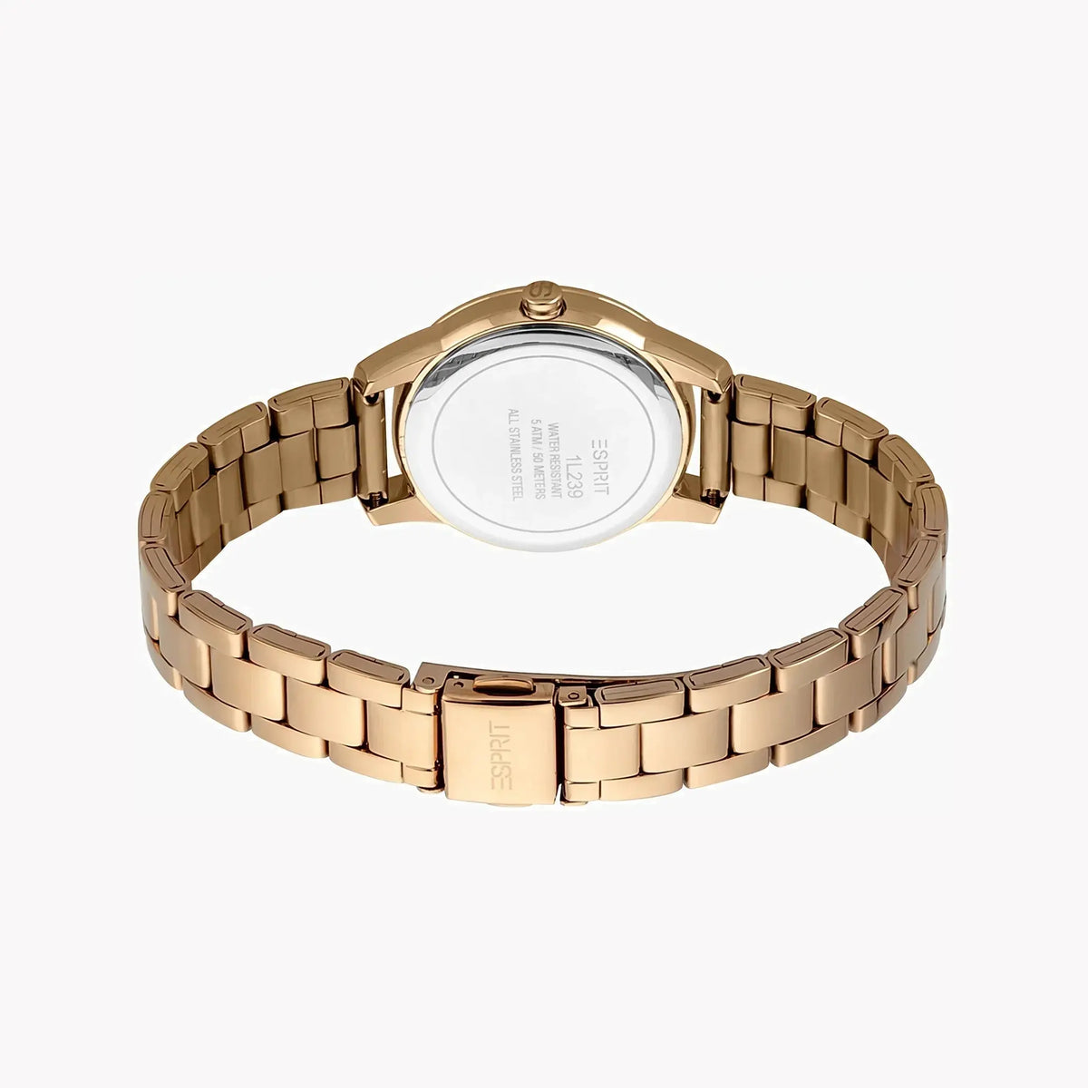 Esprit Women's Rose Gold Watch, Stainless Steel Band | Es1l138m0075 by ESPRIT