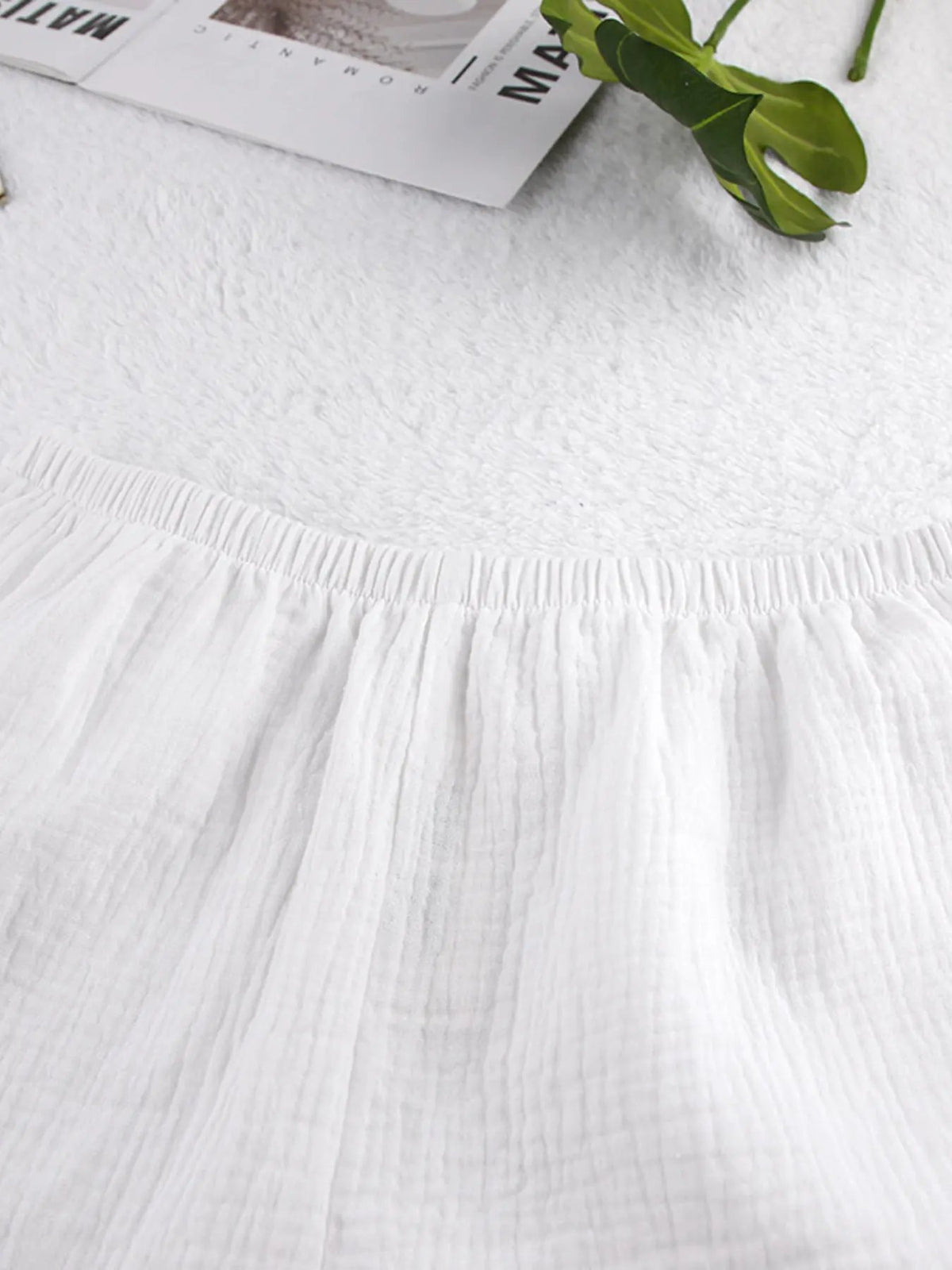 Tie Front Relaxed Fit Cami and Shorts Set by Partner Label