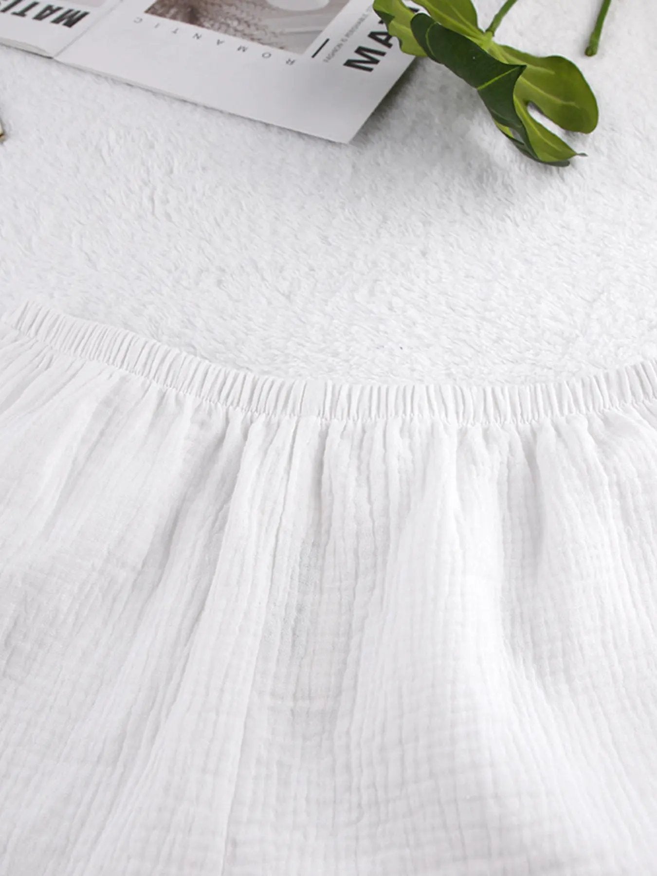 Tie Front Relaxed Fit Cami and Shorts Set by Partner Label