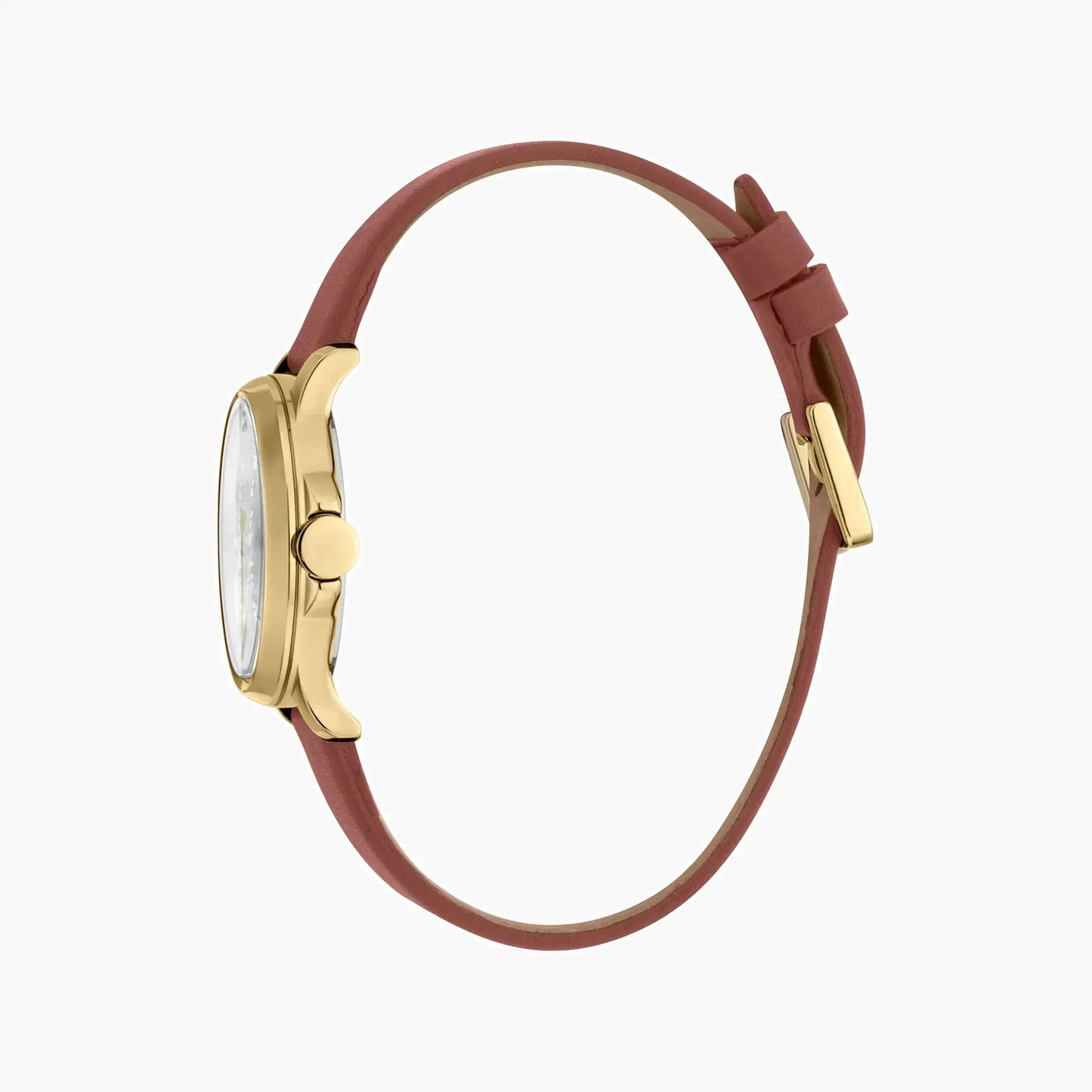 Esprit Women's Brown Leather Watch, Silver Dial | Es1l226m0045 by ESPRIT