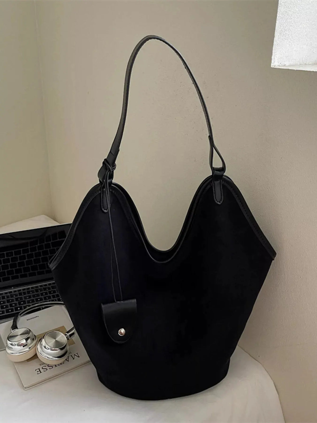 Solid Color Tote Bag by Partner Label