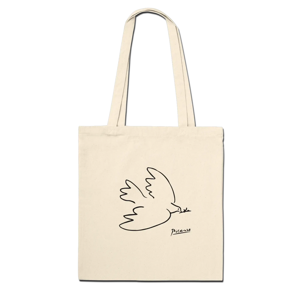 Pablo Picasso Dove of Peace 1949 artwork tote bag by Art-O-Rama Shop