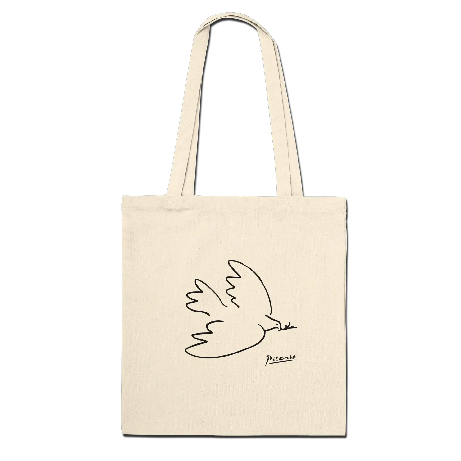 Pablo Picasso Dove of Peace 1949 artwork tote bag by Art-O-Rama Shop