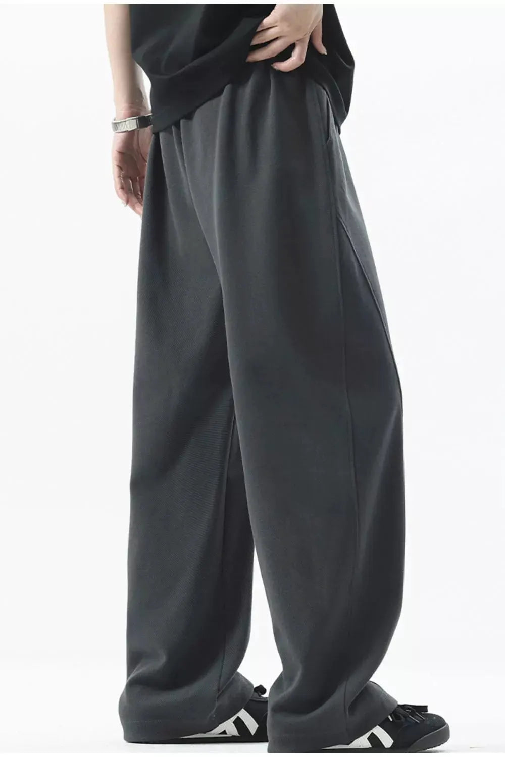 Men's Plus Size Casual Loose Fit Sweatpants by Partner Label