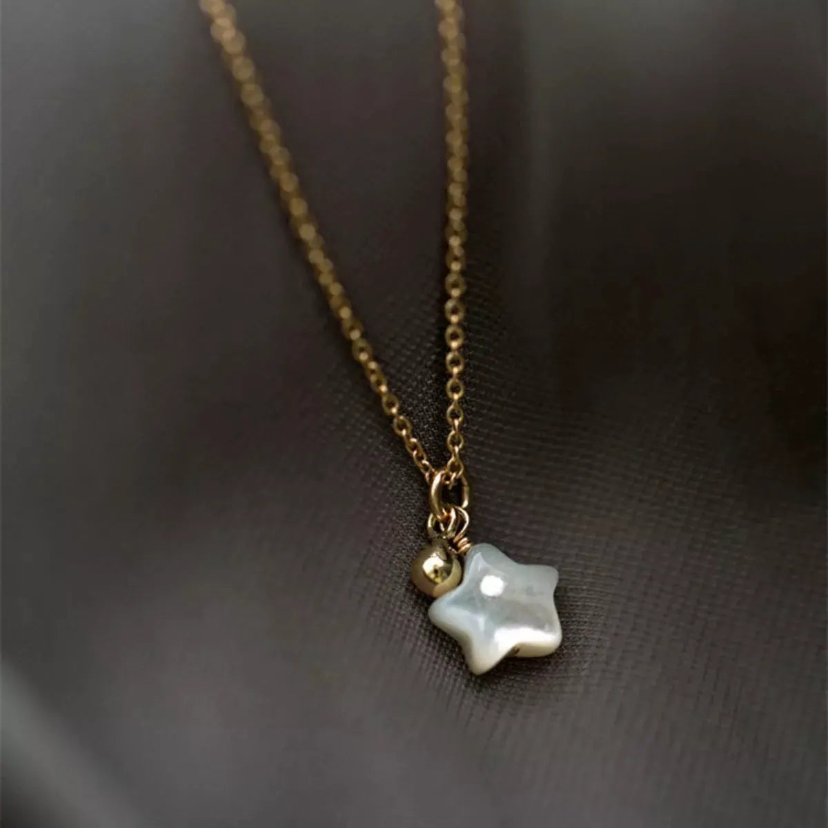925 Sterling Silver Star Necklace by Partner Labels