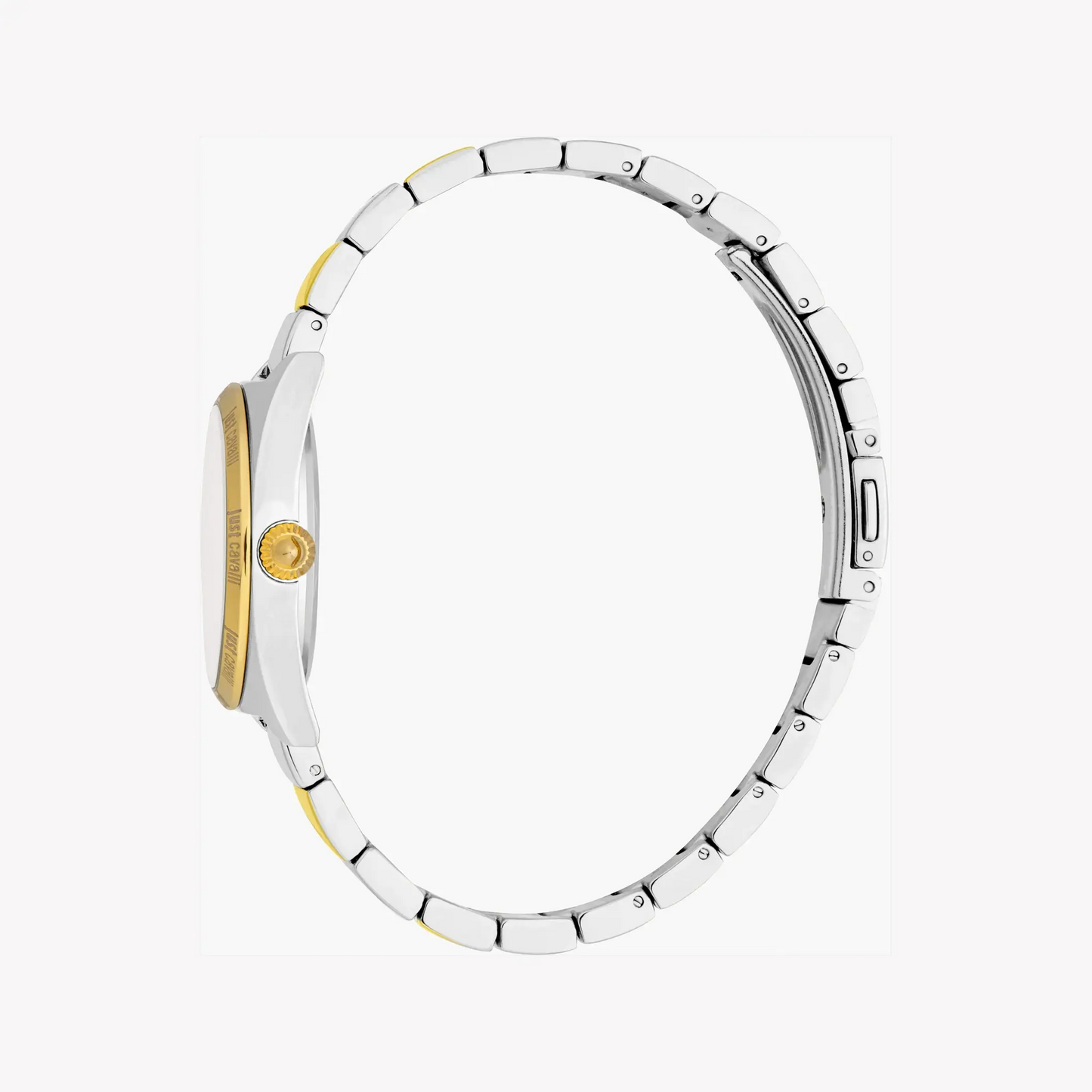 Just Cavalli Women's Two-Tone Watch, Silver Dial | Jc1l329m0075 by JUST CAVALLI