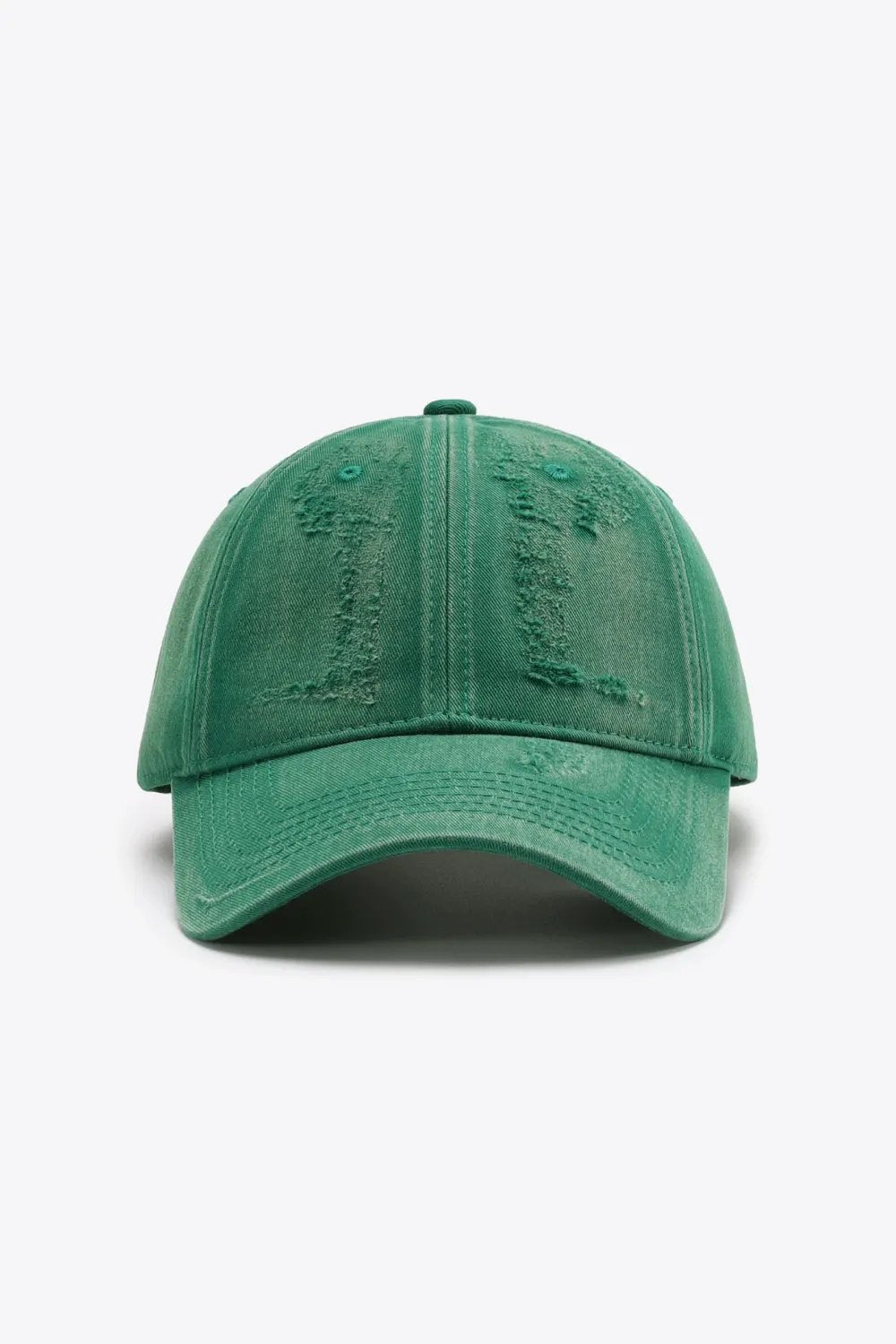 Distressed Adjustable Baseball Cap by Partner Label