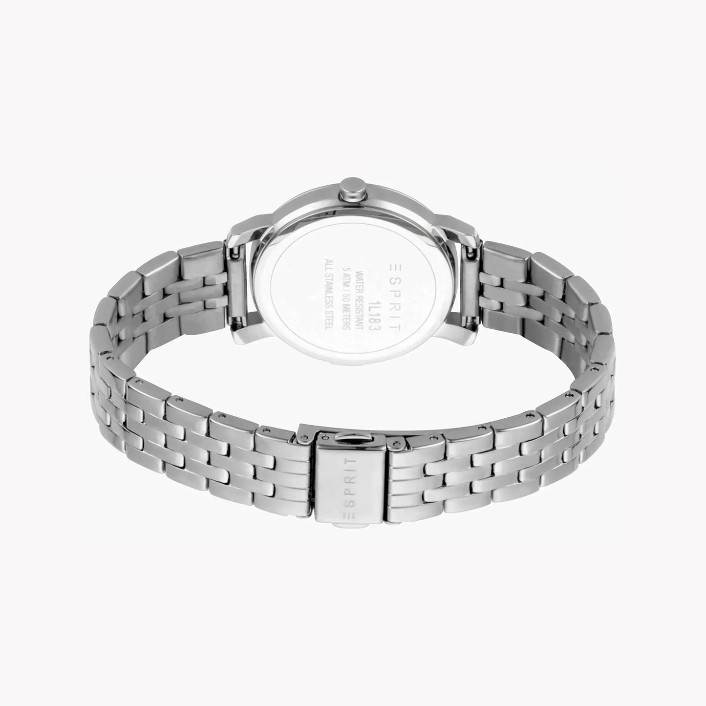 Esprit Women's Stainless Steel Watch, Silver Dial | Es100123456 by ESPRIT