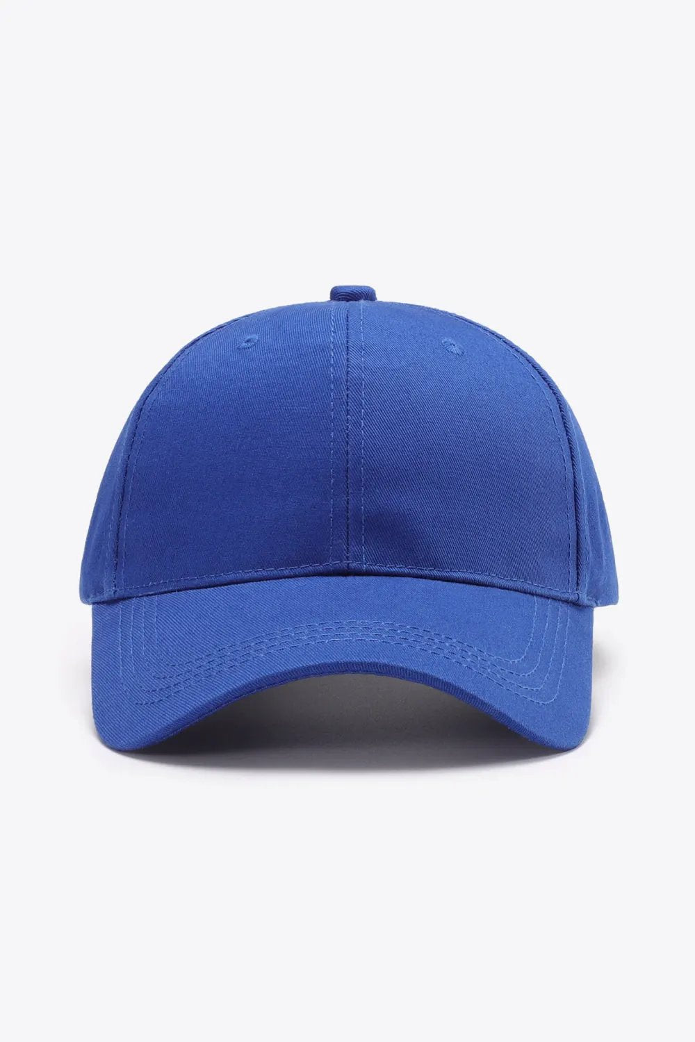Plain Adjustable Cotton Baseball Cap by Partner Label
