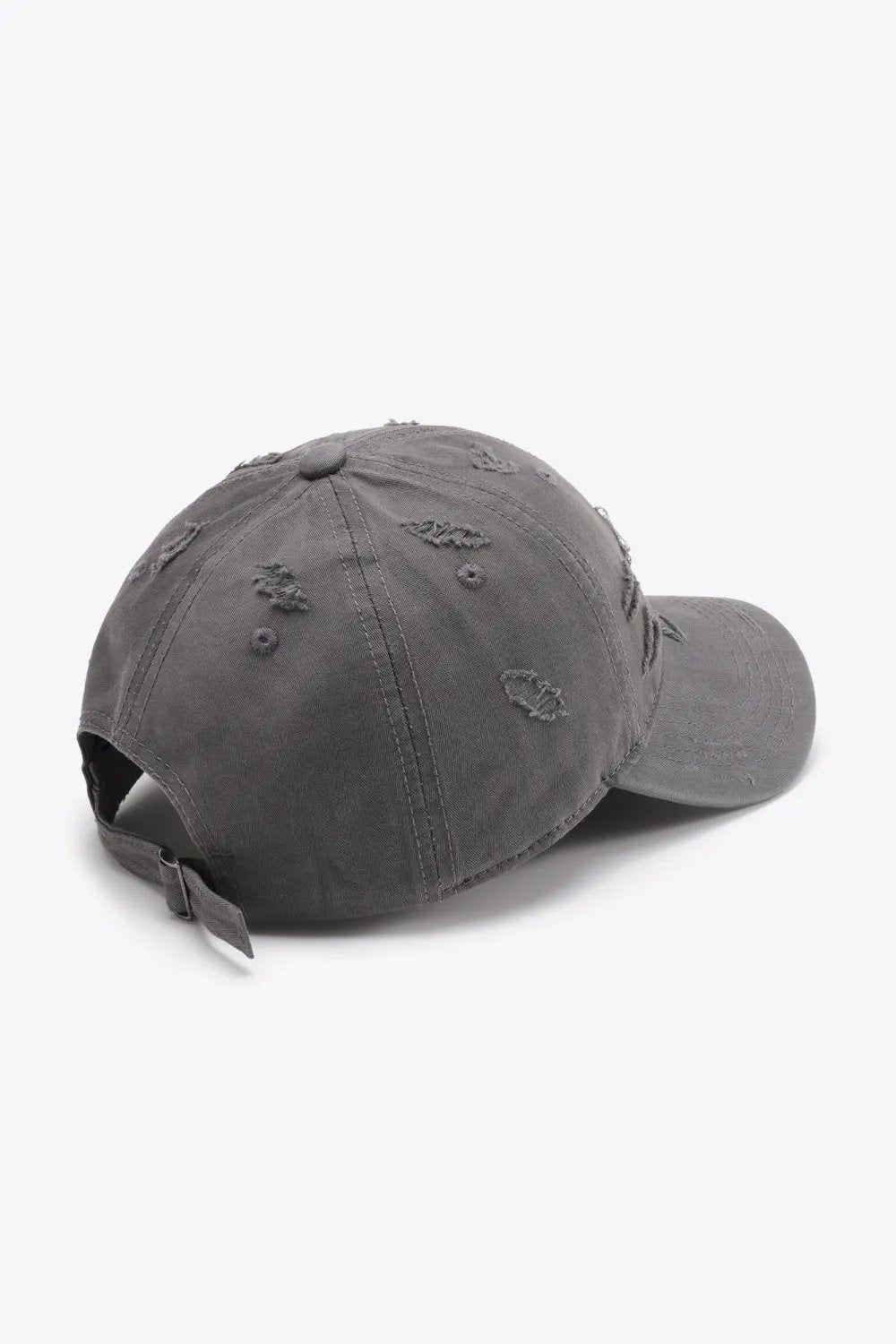 Distressed Adjustable Baseball Cap by Partner Label
