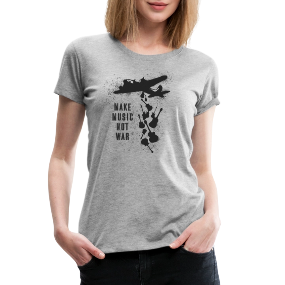 Banksy Make Music Not War street art t-shirt by Art-O-Rama Shop