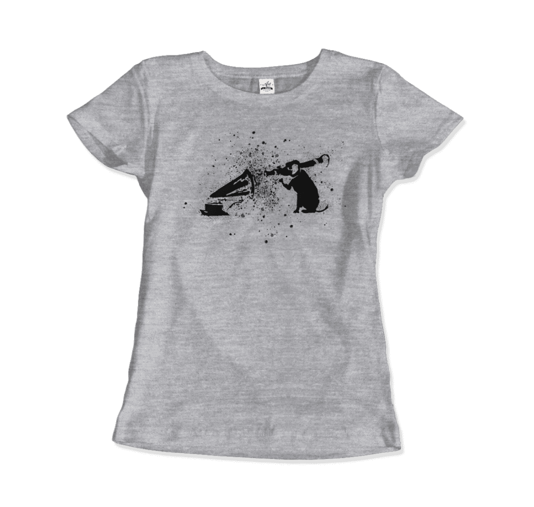 Banksy Rocket Dog (His Master’s Voice) street art t-shirt by Art-O-Rama Shop