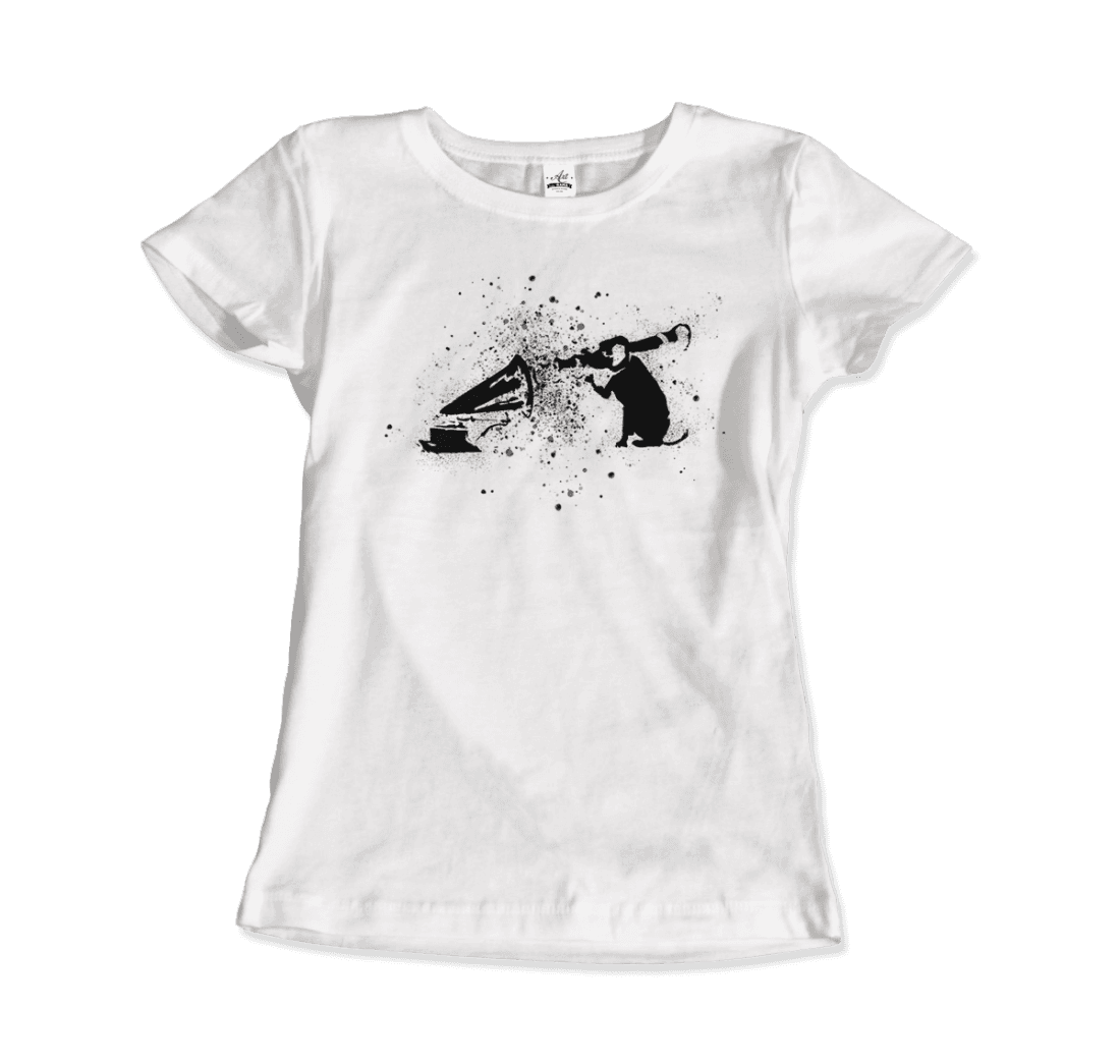 Banksy Rocket Dog (His Master’s Voice) street art t-shirt by Art-O-Rama Shop