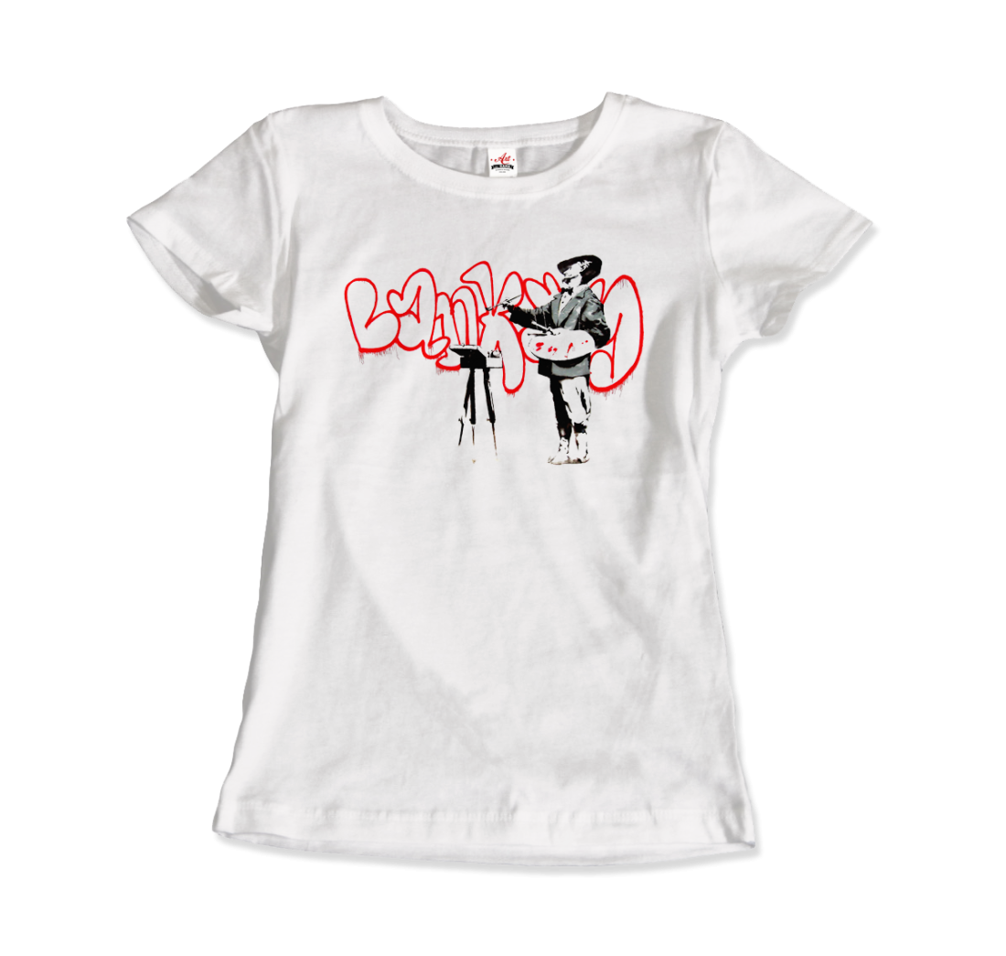 Banksy the Painter (Velazquez) from Portobello Road t-shirt by Art-O-Rama Shop