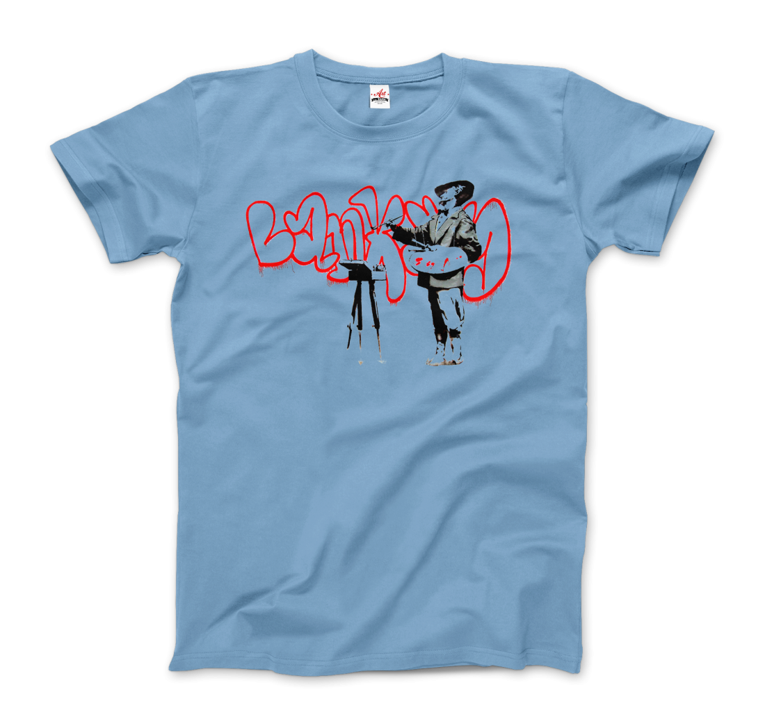 Banksy the Painter (Velazquez) from Portobello Road t-shirt by Art-O-Rama Shop