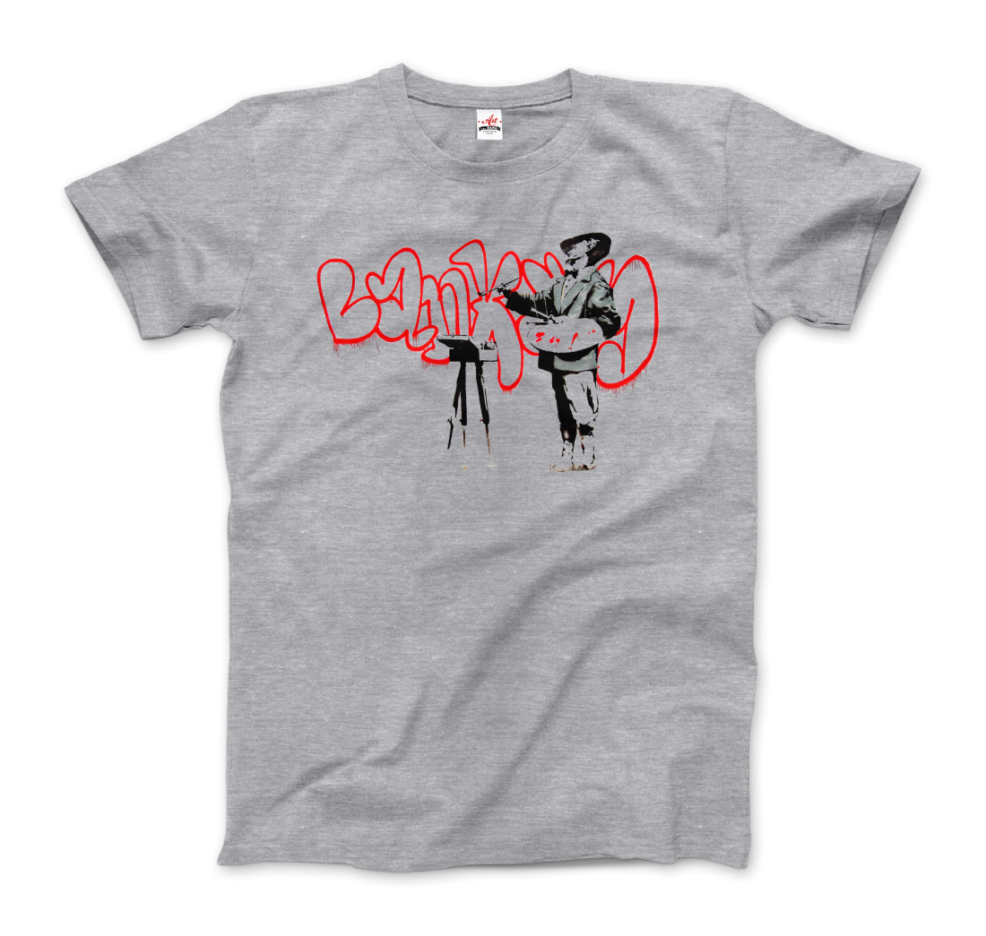 Banksy the Painter (Velazquez) from Portobello Road t-shirt by Art-O-Rama Shop