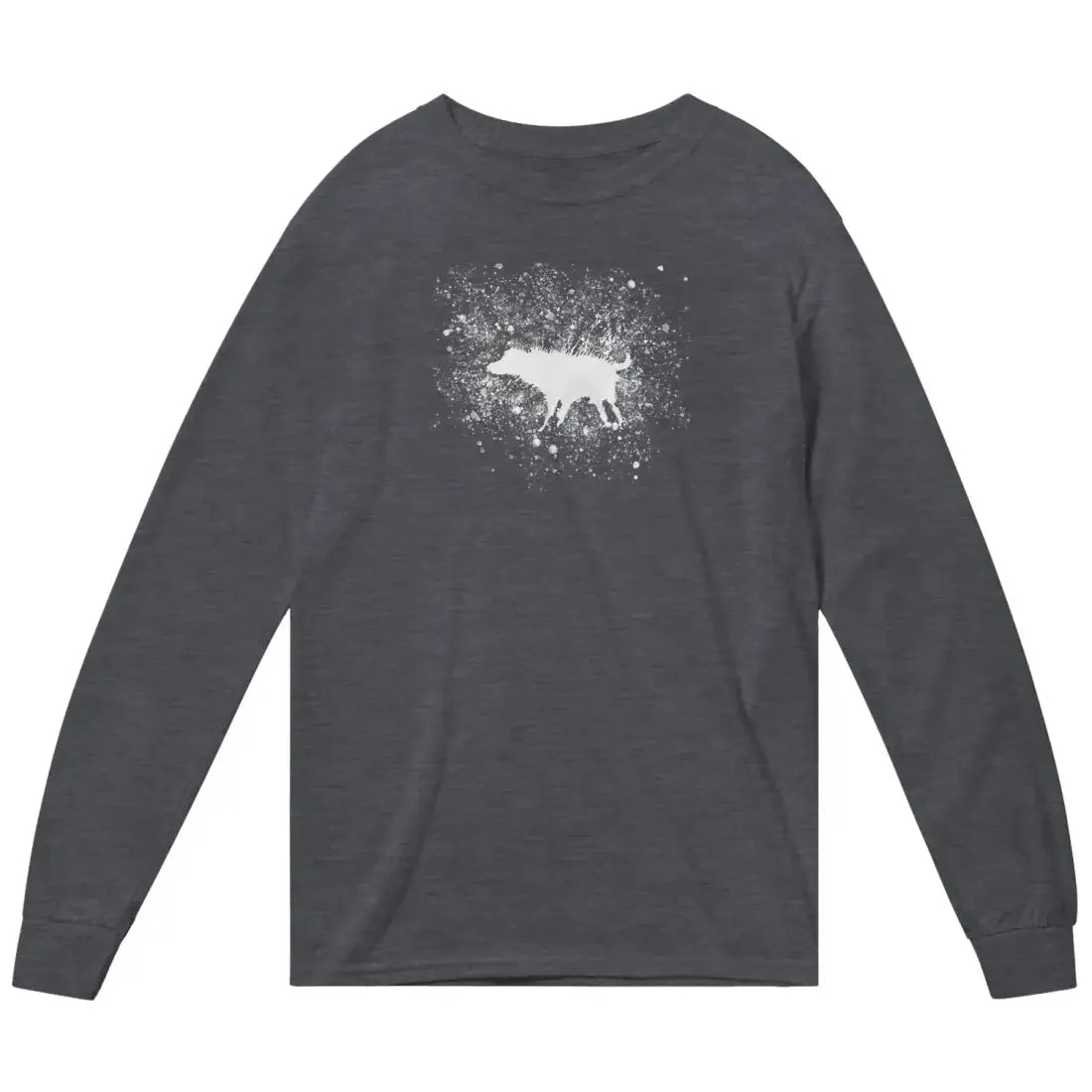 Banksy Wet Dog Splatter 2007 Street Art Long Sleeve Shirt by Art-O-Rama Shop