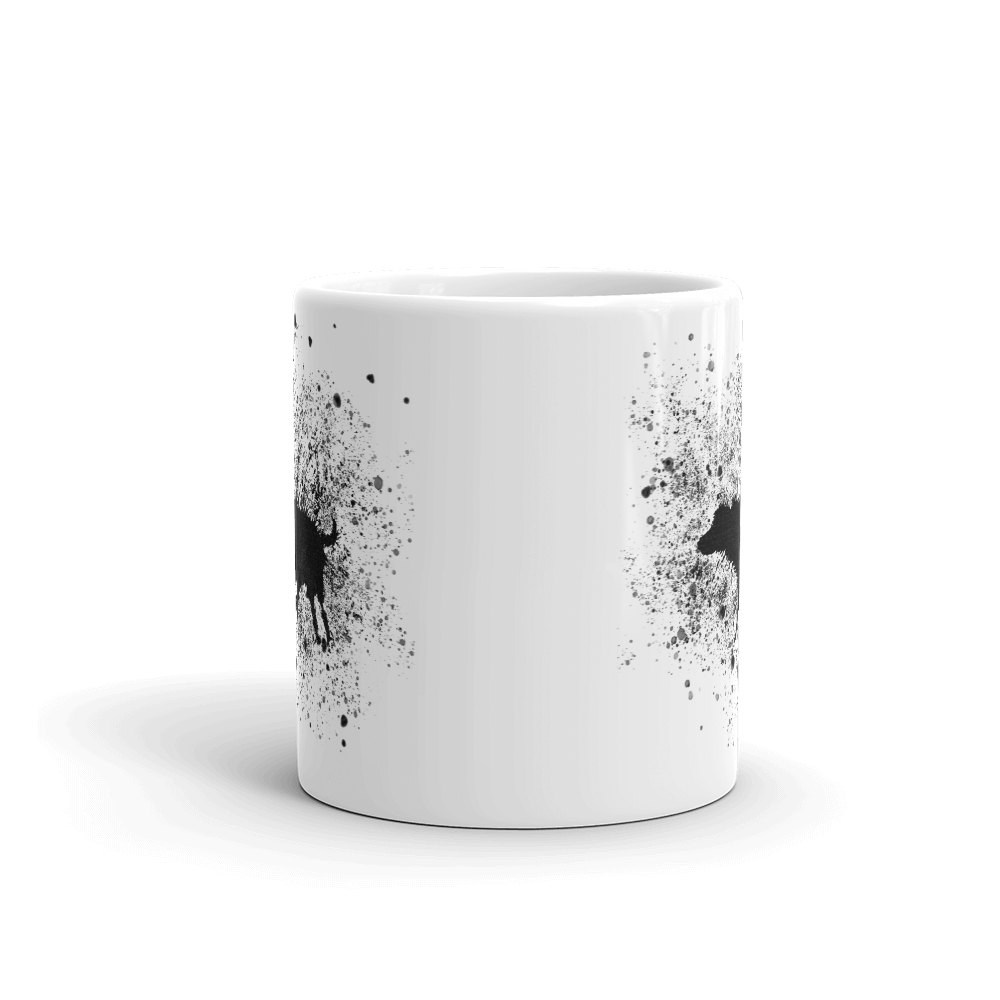 Banksy Wet Dog Splatter 2007 Street Art Mug by Art-O-Rama Shop