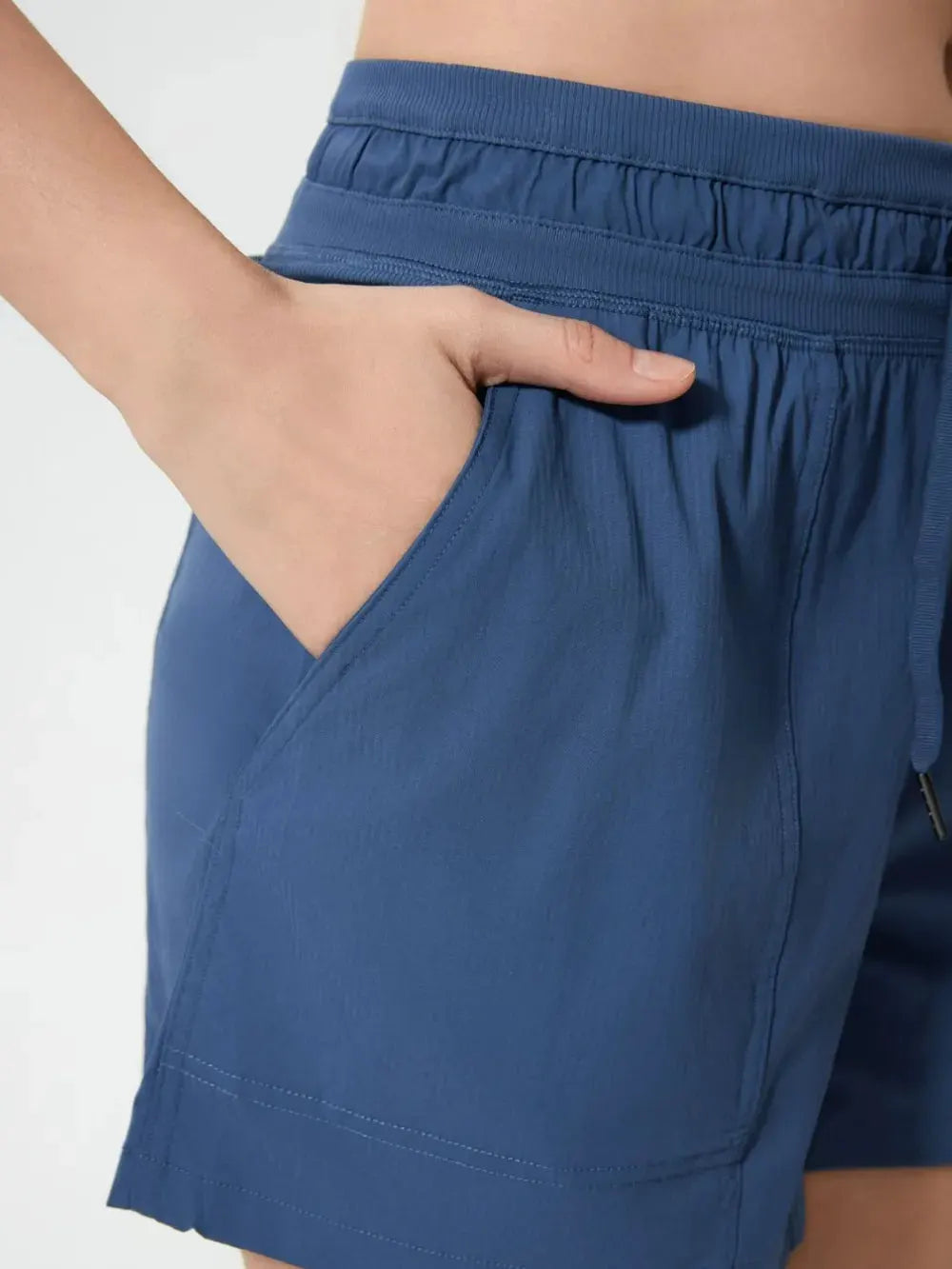 Millennia Drawstring Active Shorts with Pockets by Millennia