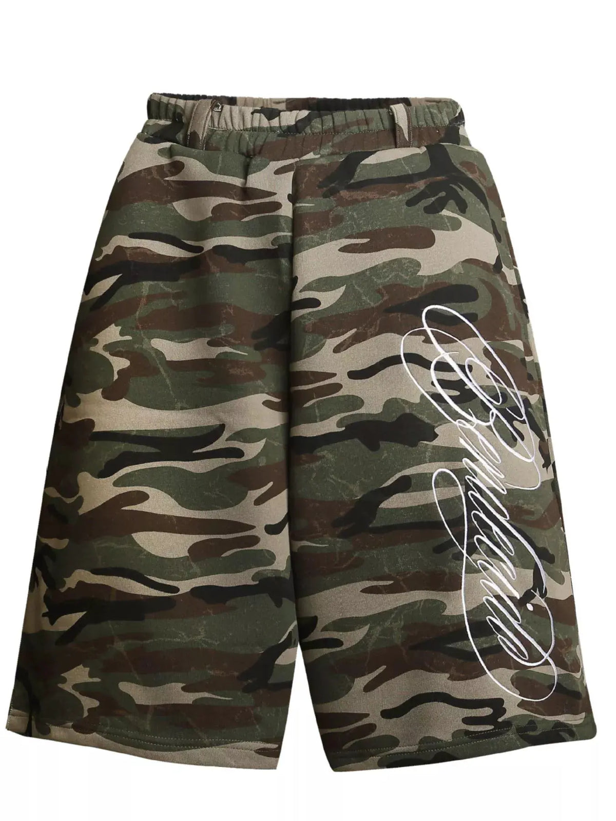 Men's Camouflage Print Capris by Trendsi