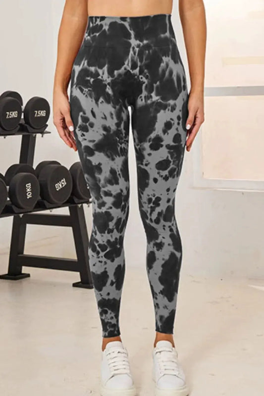 Tie-Dye High Waist Active Leggings by Partner Label