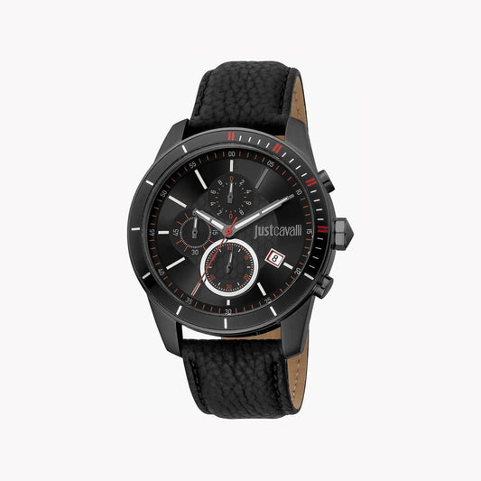 Just Cavalli Men's Black Watch, Black Dial | Jc1g166l0035 by JUST CAVALLI