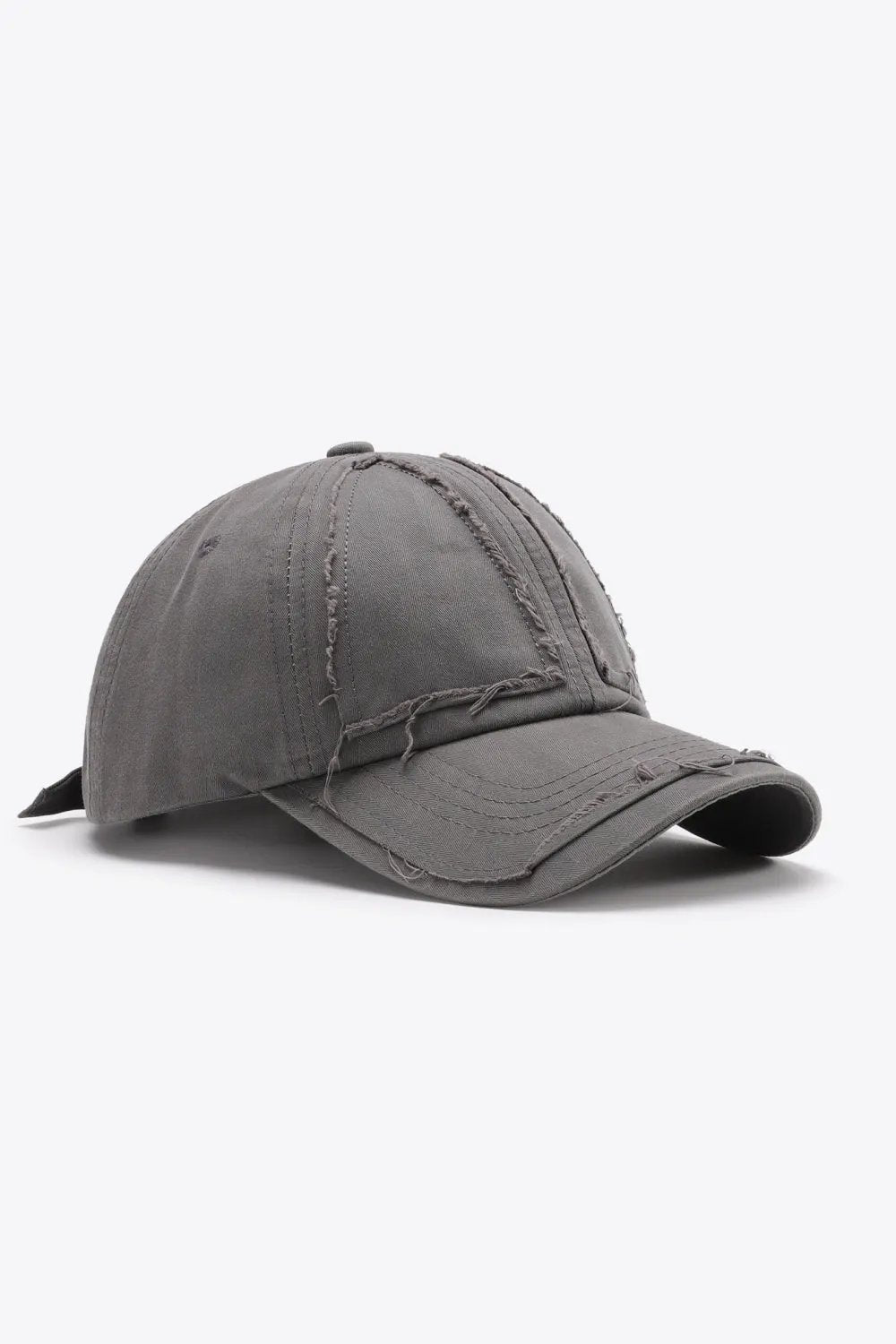 Distressed Adjustable Baseball Cap by Partner Label