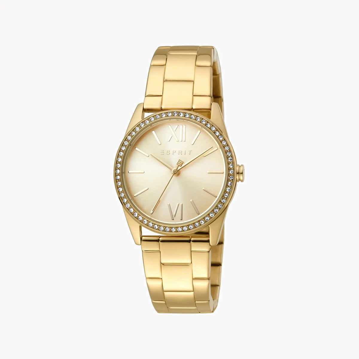 Esprit Women's Gold Stainless Steel Watch, Champagne Dial | Es1l069m0035 by ESPRIT
