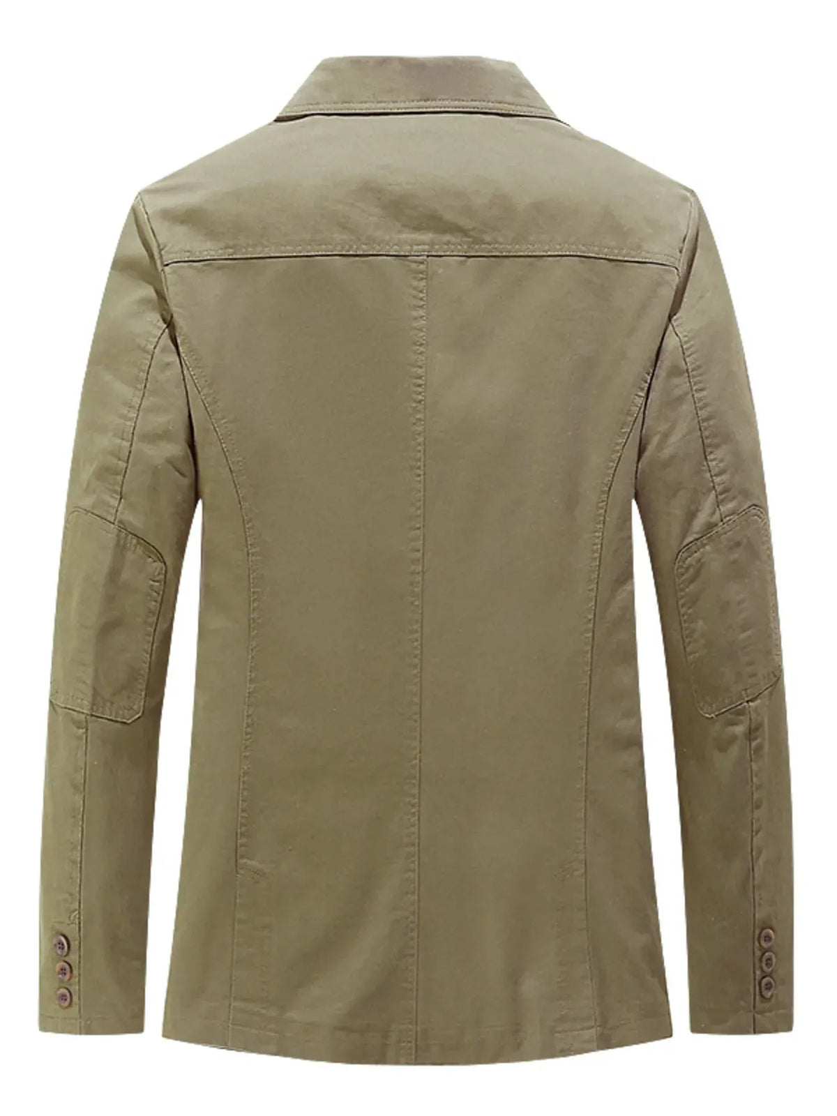 Men's Plus Size Casual Lapel Collar Blazer by Trendsi
