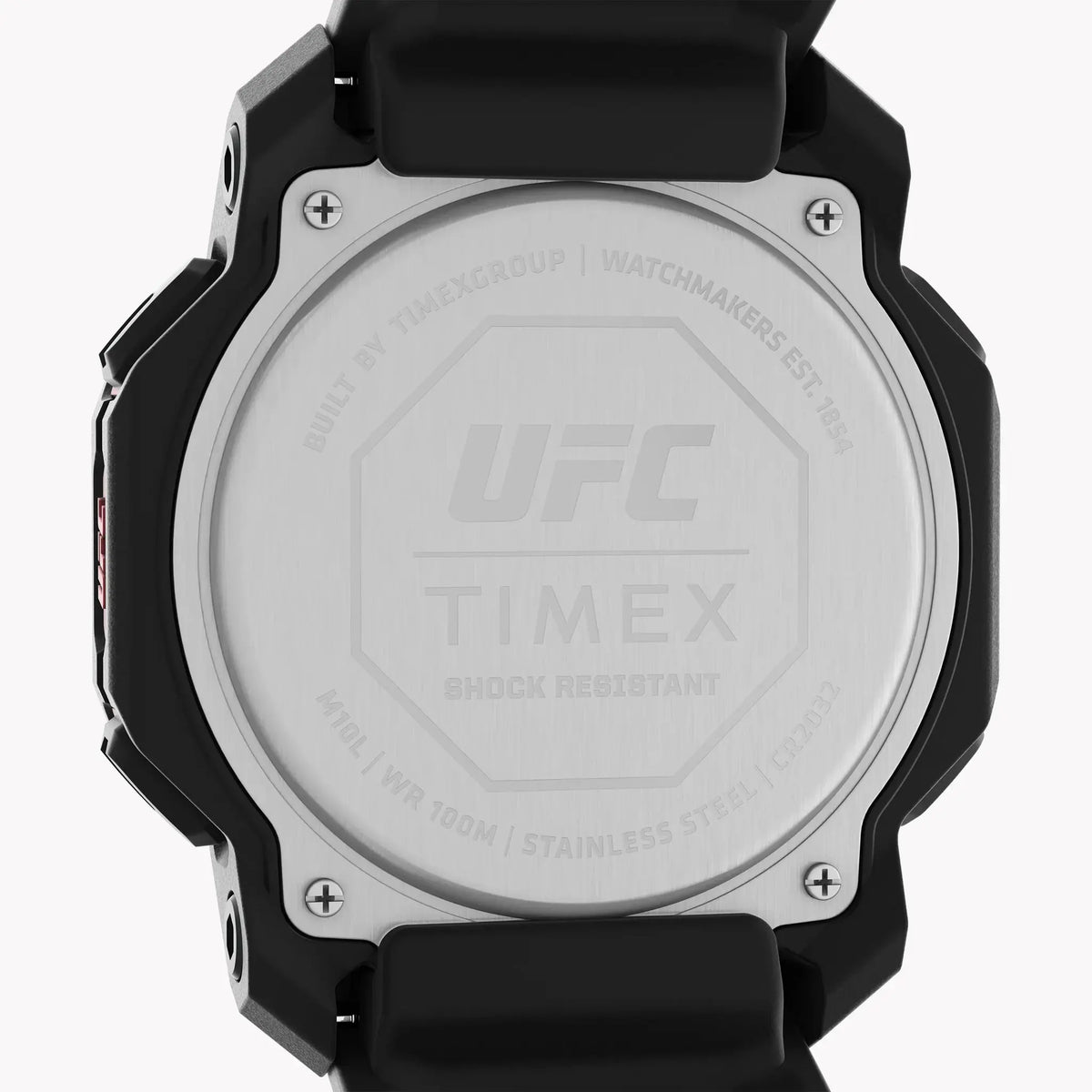 Timex Ufc Knockout Watch, Matte Black Resin Case | Tw2v88100 by TIMEX