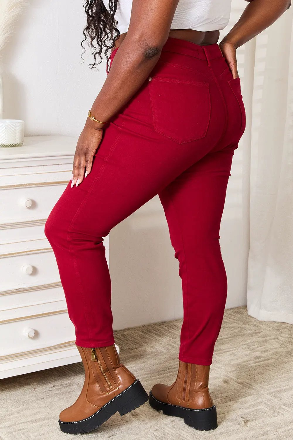 Judy Blue Full Size High Waist Tummy Control Skinny Jeans by Judy Blue