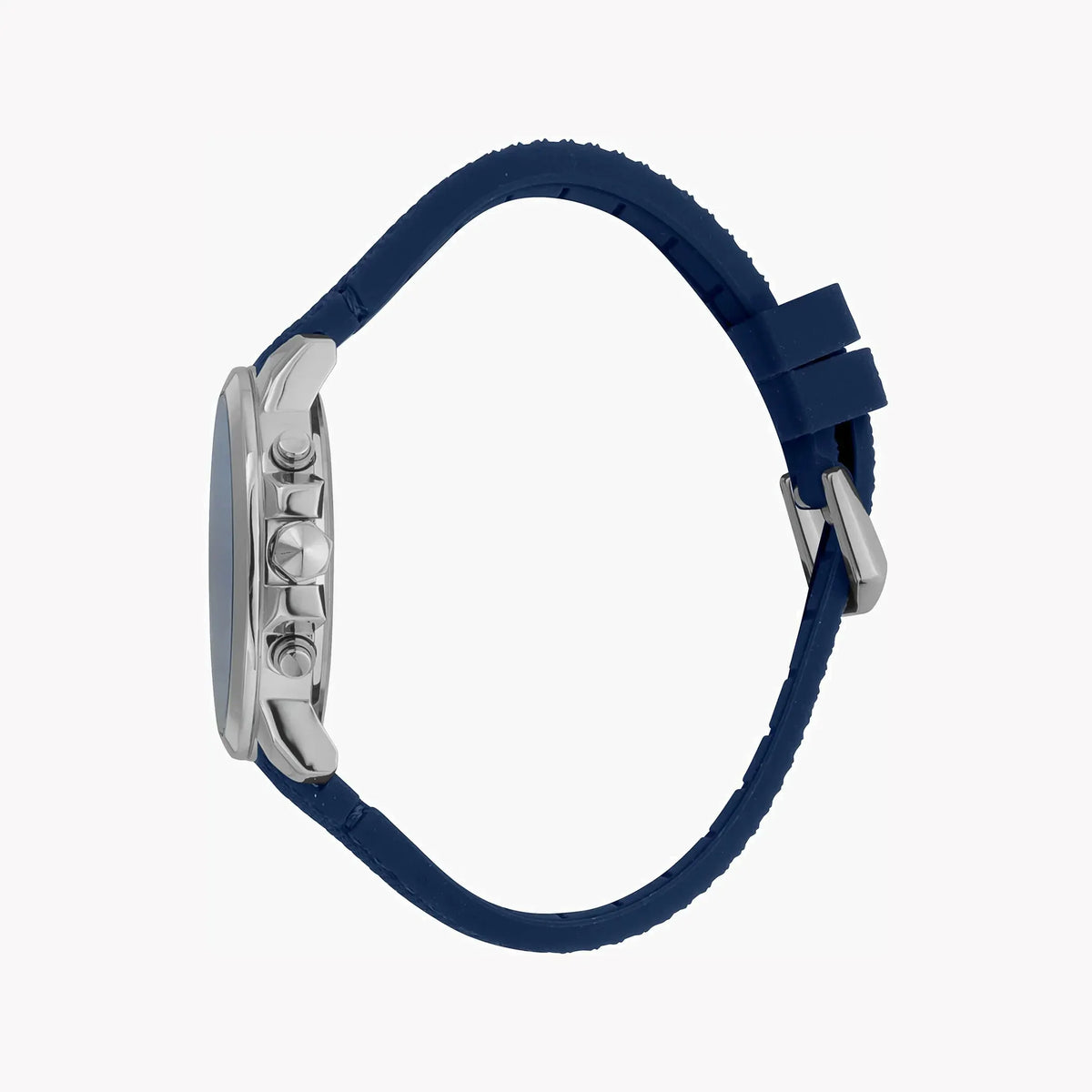 Just Cavalli Men's Blue Silicone Watch, Silver Case | Jc1g178p0025 by JUST CAVALLI