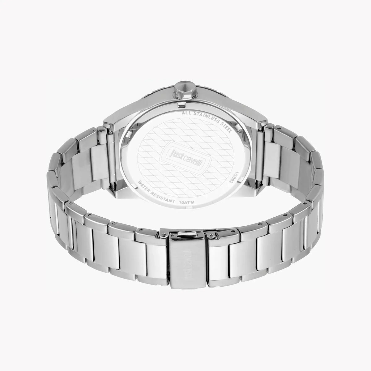 Just Cavalli Men's Silver Stainless Steel Watch, Silver Dial | Jc1g082m0535 by JUST CAVALLI