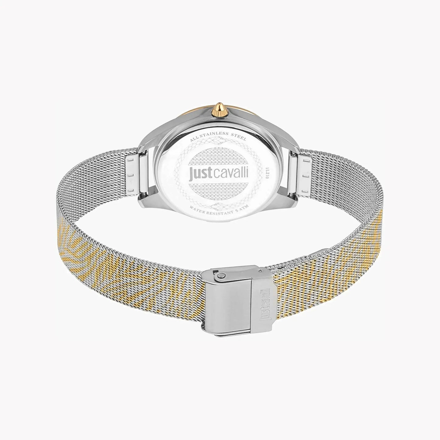 Just Cavalli Women's Two Tone Watch, Silver Dial | Jc1l210m0065 by JUST CAVALLI