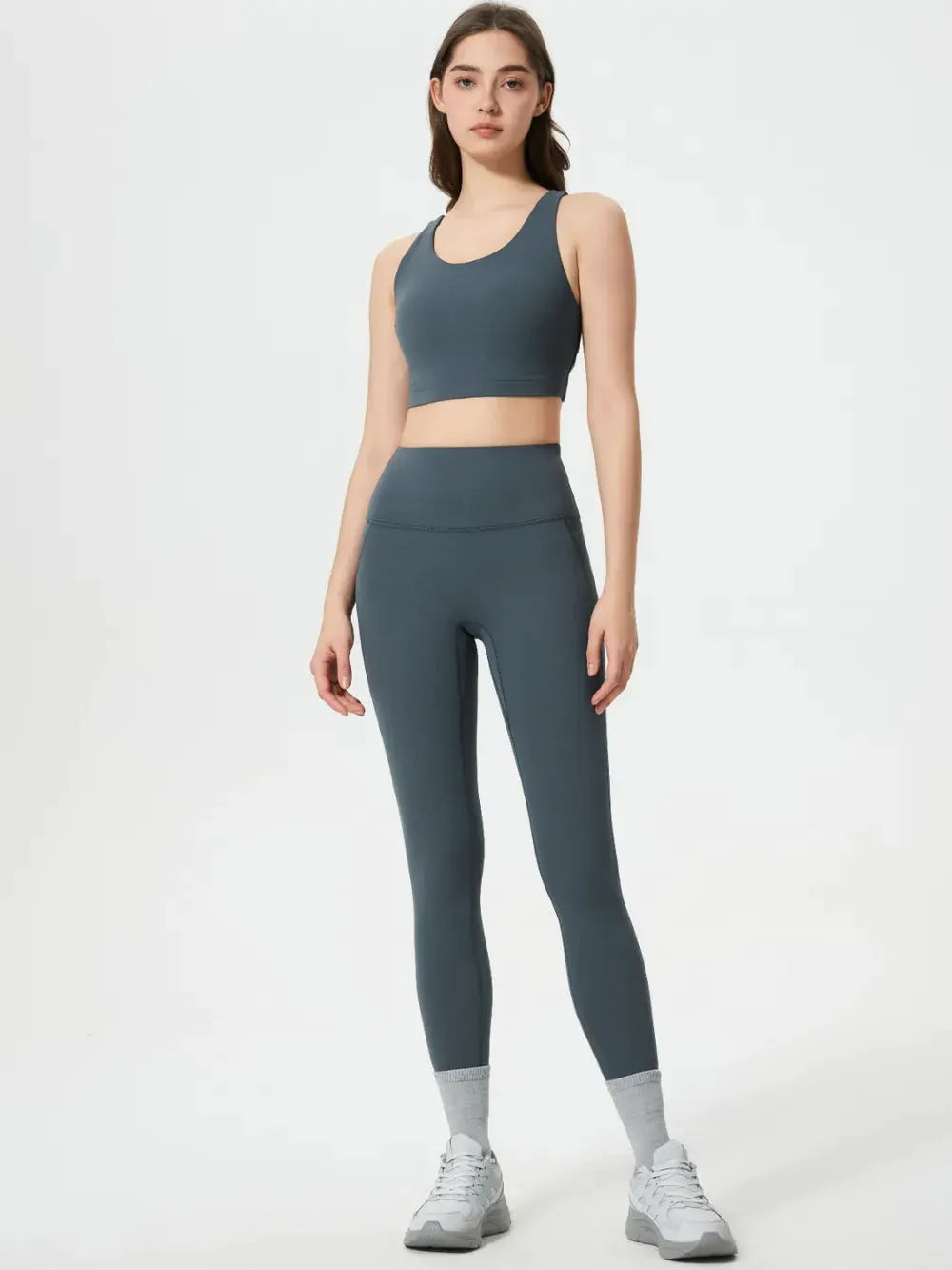Millennia Wide Waistband Active Leggings by Millennia
