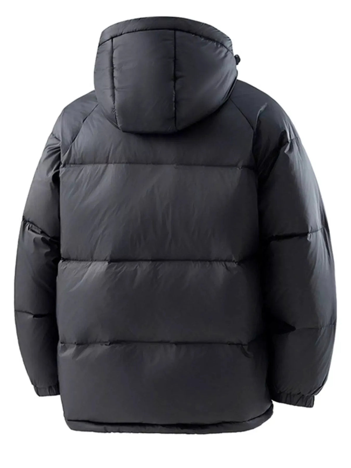 Men's Full Size Padded Hooded Puffer Jacket Plus Size by Partner Label