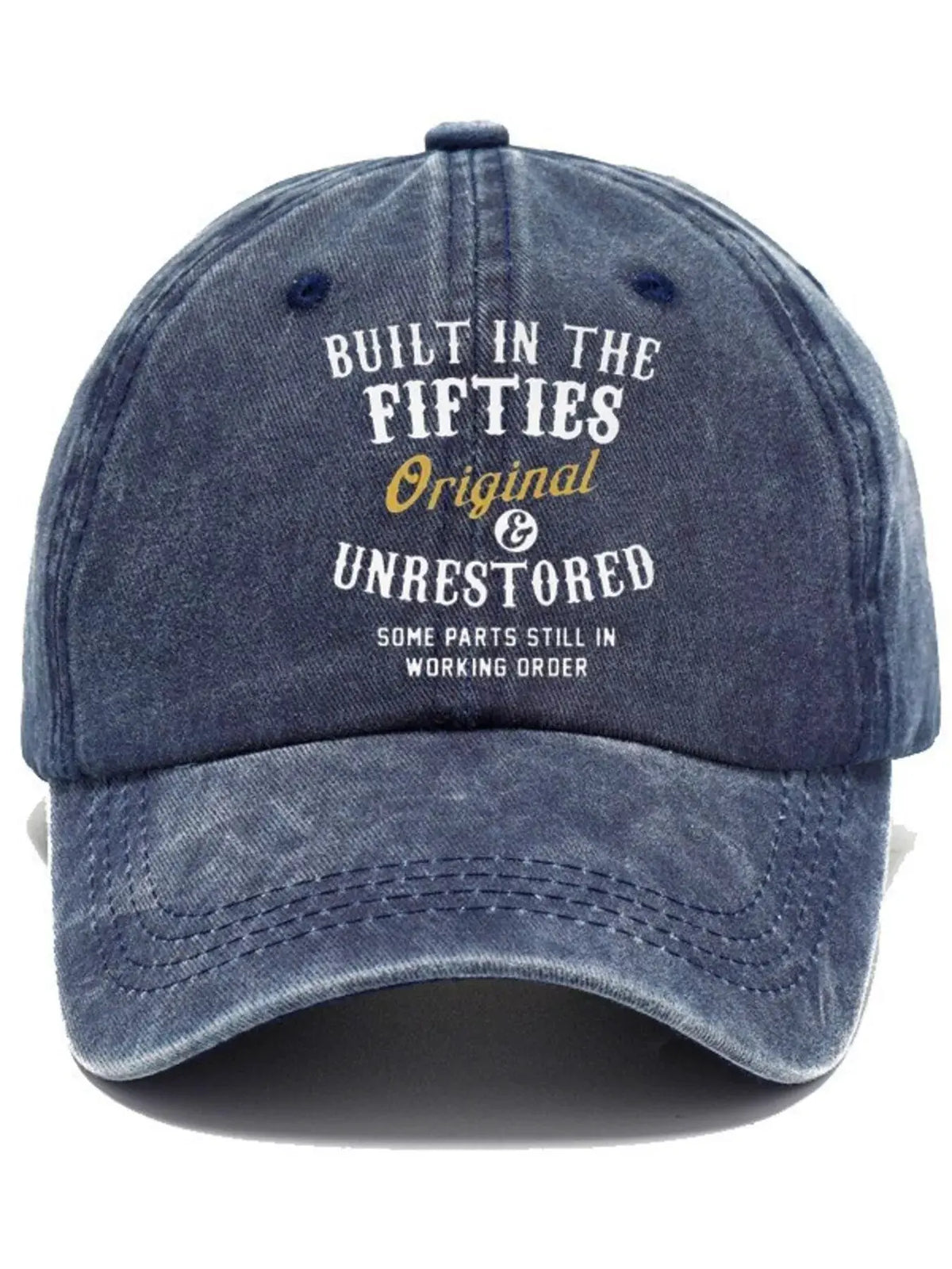Letter Adjustable Baseball Cap by Partner Label