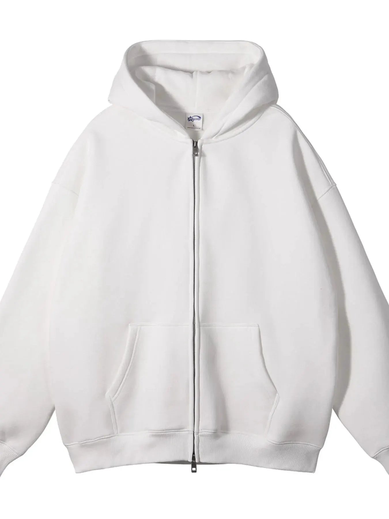 Men's Zip-Up Fleece Hoodie by Partner Label