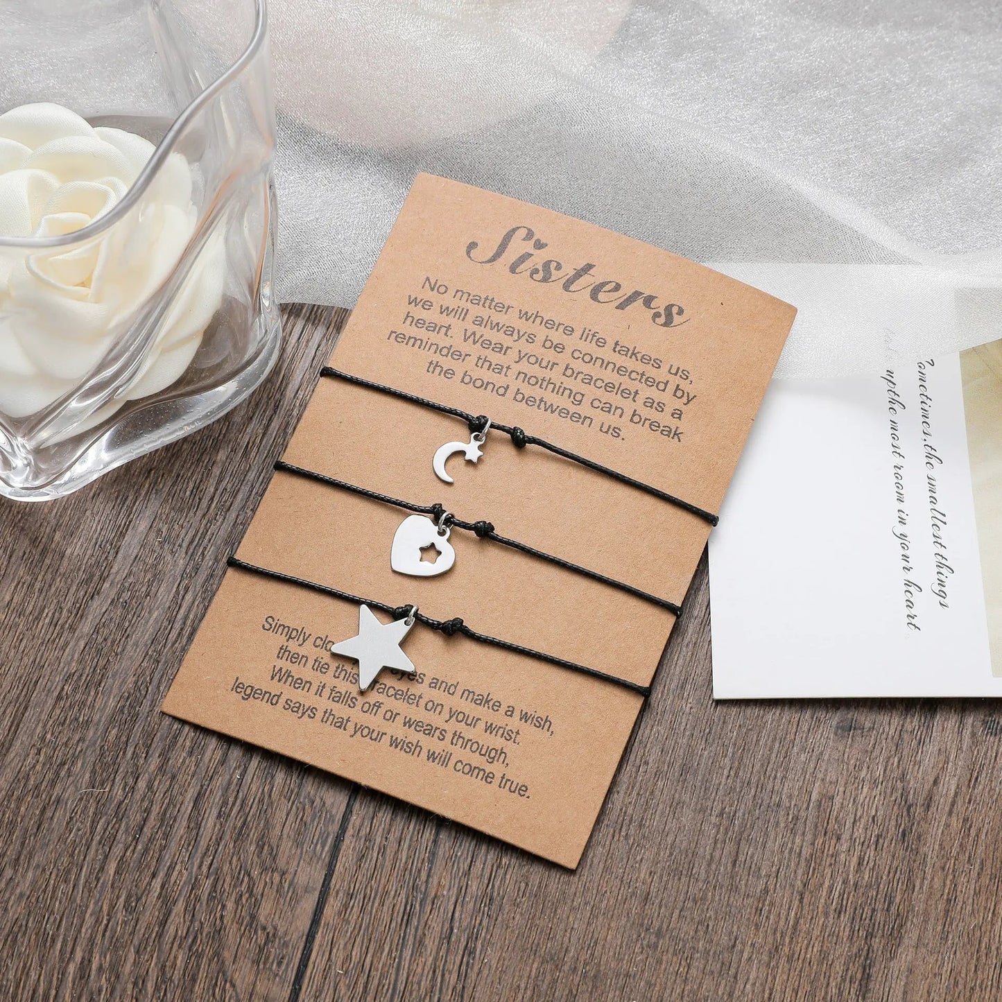 Thanksgiving Card Bracelet Personalized Stainless Steel by Maiden-Art