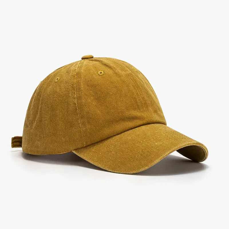 Washed Curved-Brim Baseball Cap by Partner Label