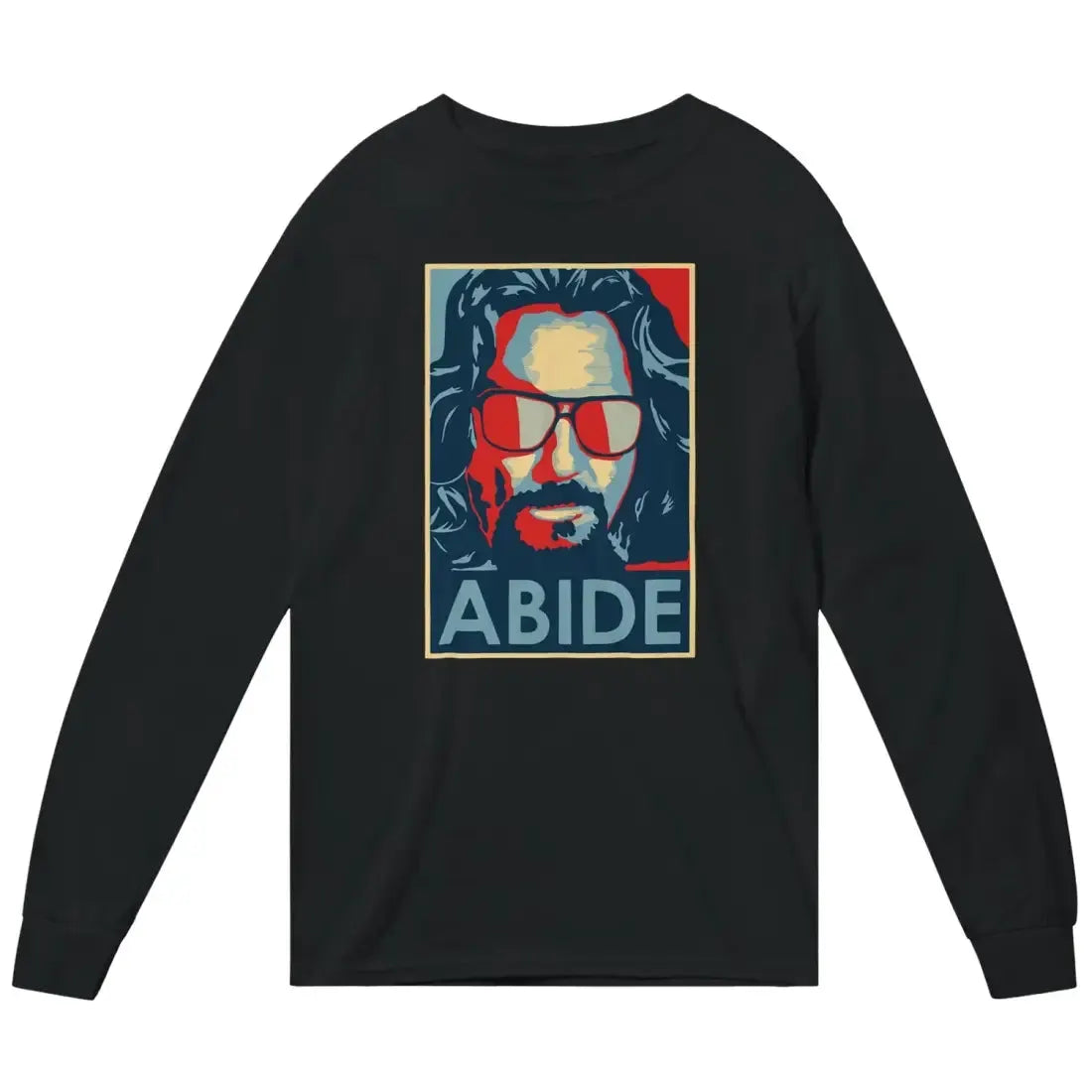 Big Lebowski Abide, Hope Style Long Sleeve Shirt by Art-O-Rama Shop