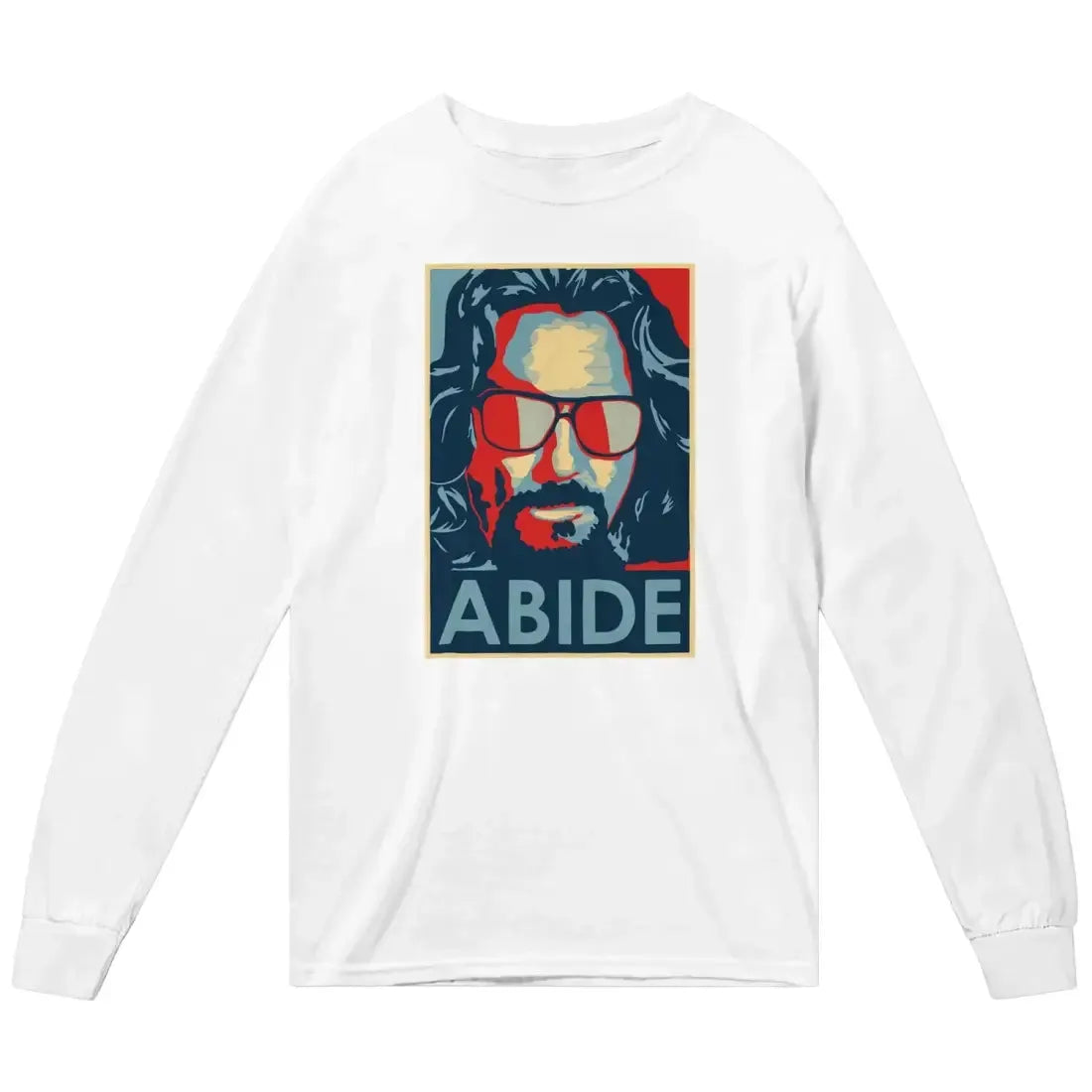 Big Lebowski Abide, Hope Style Long Sleeve Shirt by Art-O-Rama Shop