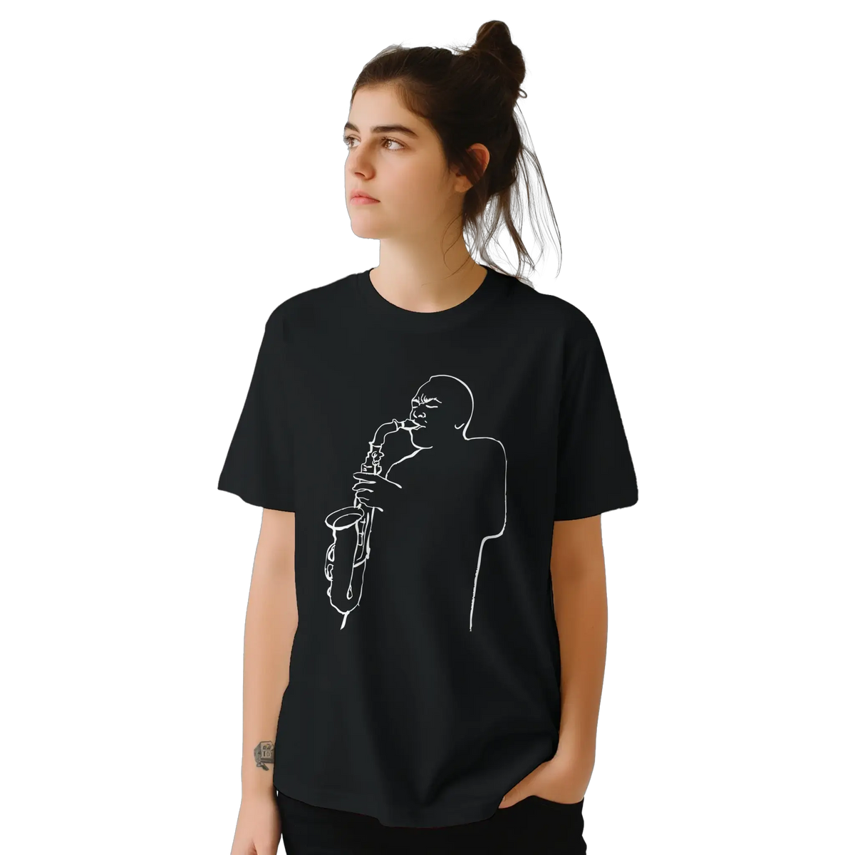 Charlie Parker "Yardbird", D.Stone Martin Tribute t-shirt by Art-O-Rama Shop