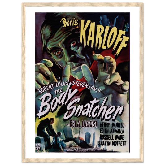 Body Snatcher 40s Sci-Fi Horror movie poster by Art-O-Rama Shop