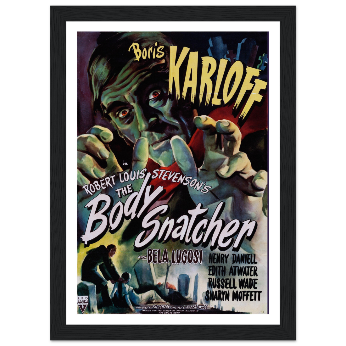Body Snatcher 40s Sci-Fi Horror movie poster by Art-O-Rama Shop