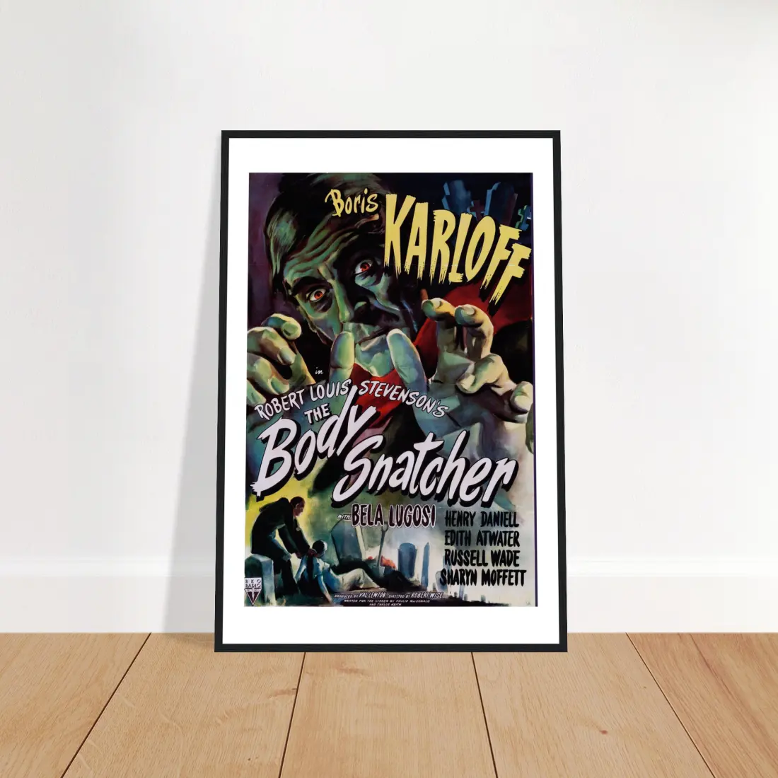 Body Snatcher 40s Sci-Fi Horror movie poster by Art-O-Rama Shop