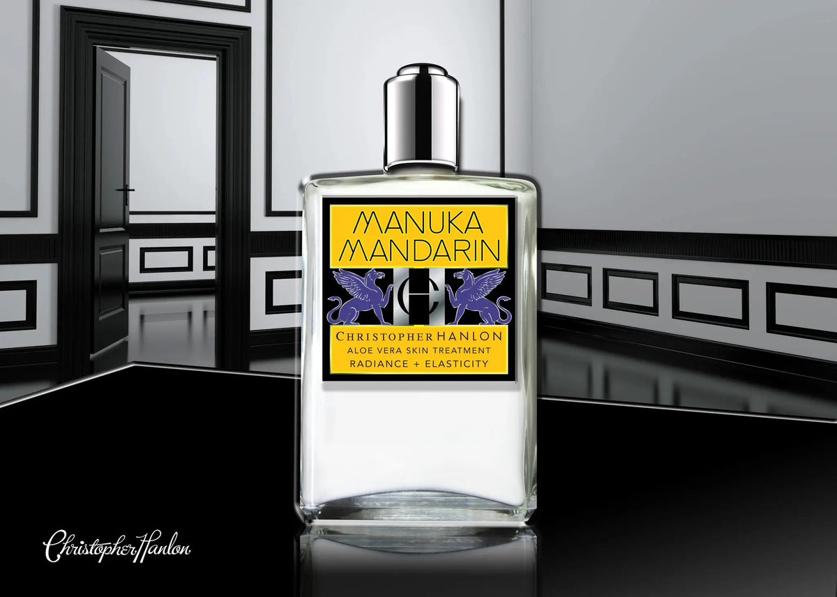 MANUKA + MANDARIN. ANTI ÂGE FACIAL SKIN TREATMENT SERUM/LOTION by CHRISTOPHER HANLON®