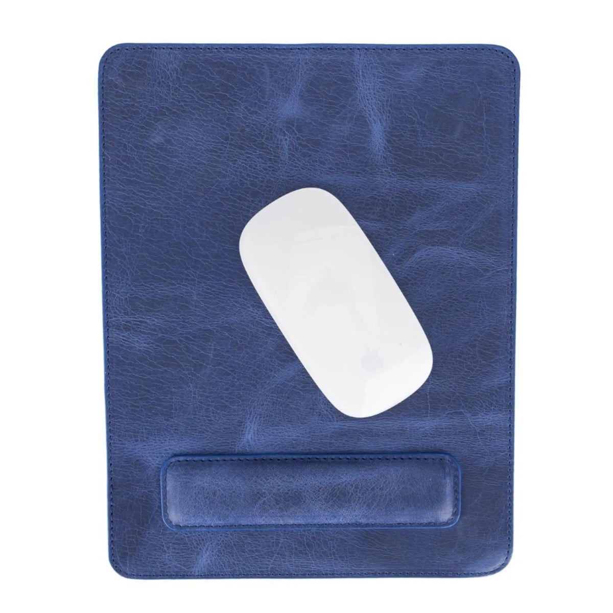 Boulder Full-Grain Leather Mouse Pad with Hand Support by TORONATA