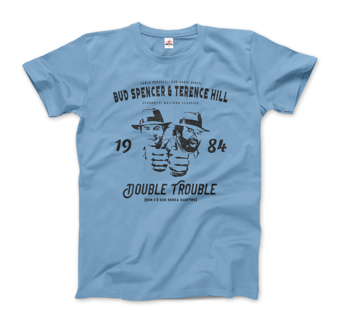 Bud Spencer & Terence Hill Double Trouble t-shirt by Art-O-Rama Shop